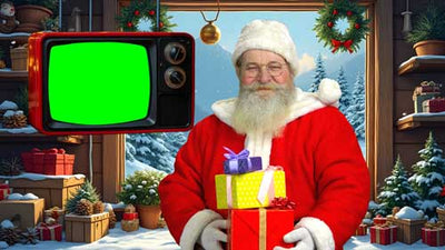 Santa's Workshop 4k Virtual Set Loop