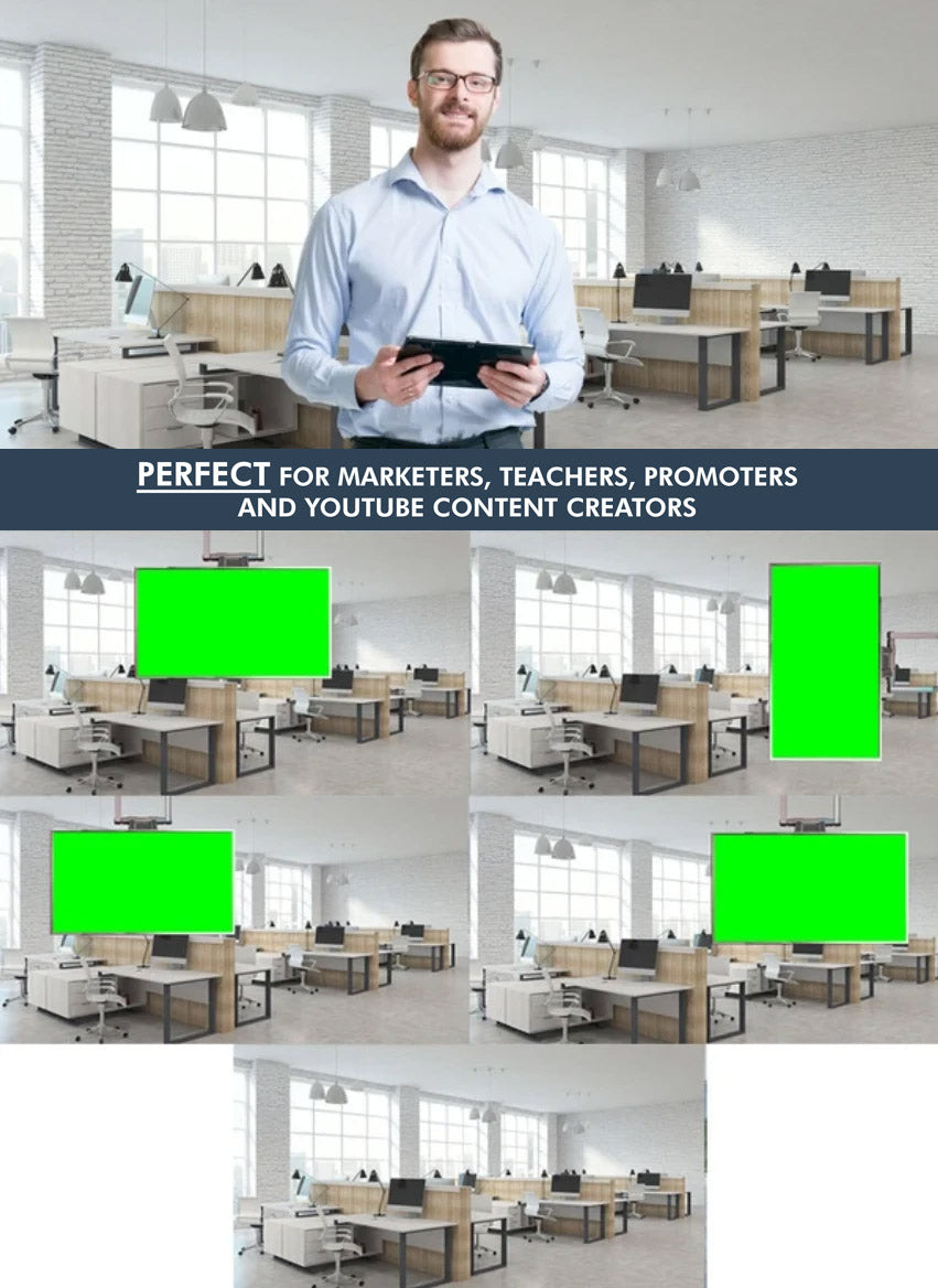 Contemporary Office HD / 4K Virtual Set