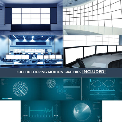 The Control Room HD / 4K Virtual Set