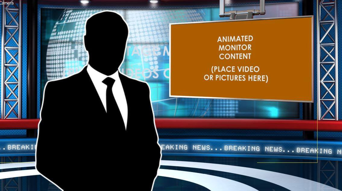 Global News After Effects Virtual Set - Virtual Set Lab