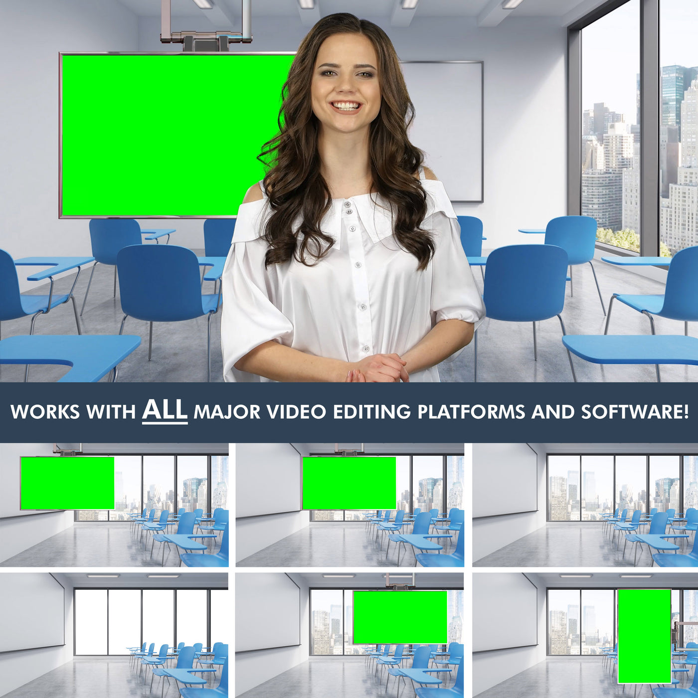 The Classroom Virtual Set Mega Pack - Virtual Set Lab