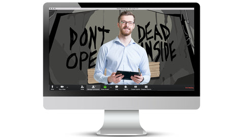 Free Dead Inside Zoom / Online Meeting Virtual Background