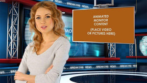 BONUS - Global News Virtual Studio Set - Virtual Set Lab