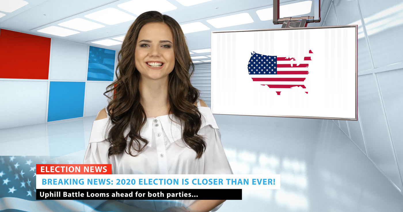 US Election Night HD / 4K Virtual Set Pack!