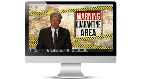 Free Quarantine Zoom / Online Meeting Virtual Background