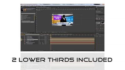 Virtual-Studio-Set 2 After Effects Template - Virtual Set Lab